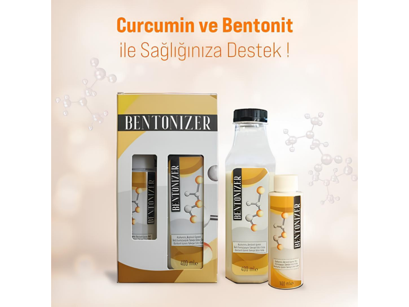Bentonizer Kurkumin & Bentonit Takviye Edici Gıda