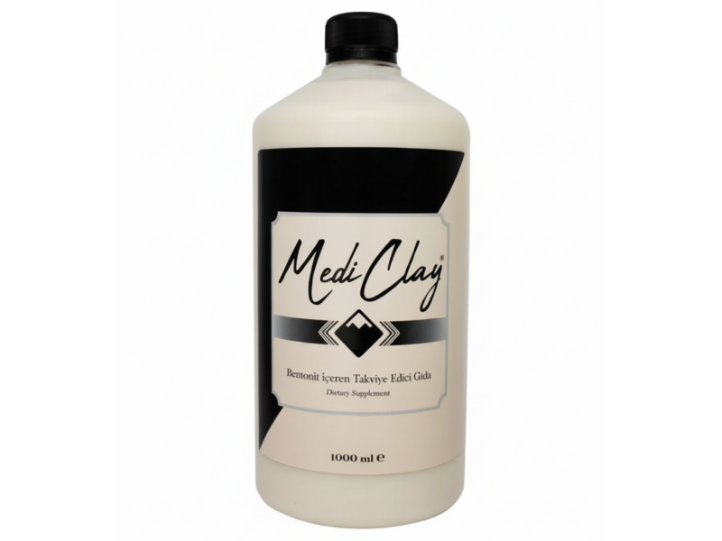 Mediclay Bentonit Takviye Edici Gıda 1 Litre (1 Adet)